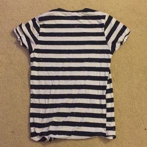Black/White striped shirt